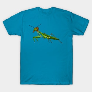 Steampunk praying mantis T-Shirt